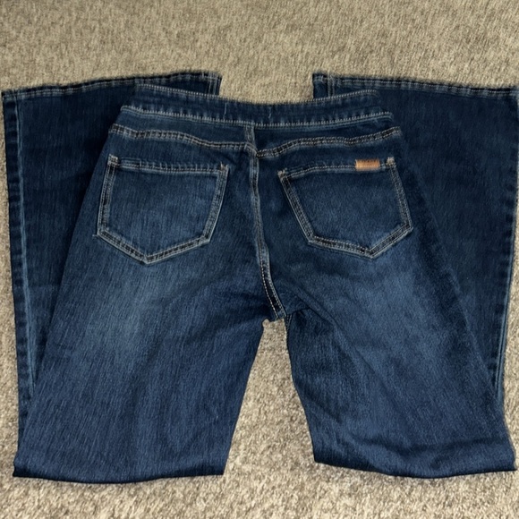 Rock and Roll Bargain Button Flare Jeans - Picture 3 of 3